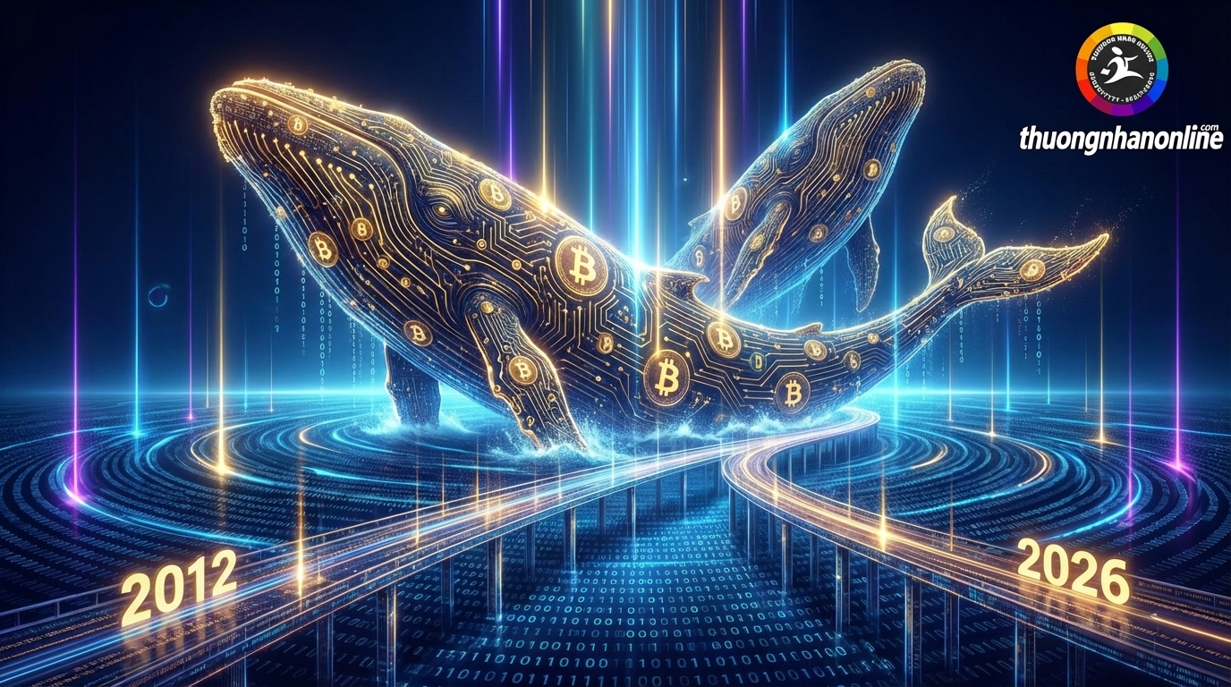 Hai siêu cá voi Bitcoin thức tỉnh sau 14 năm