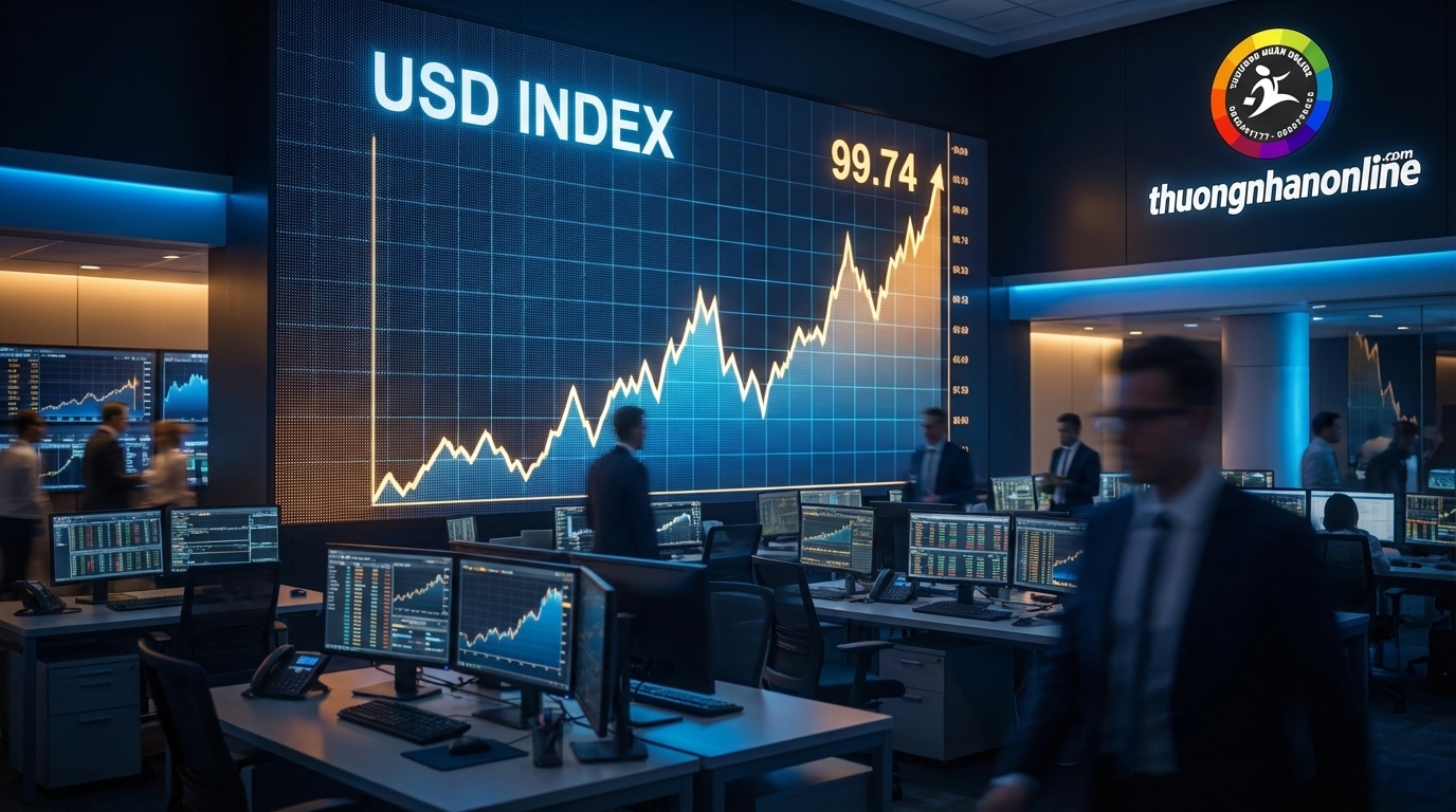Chỉ số USD Index tăng mạnh trên thị trường tài chính