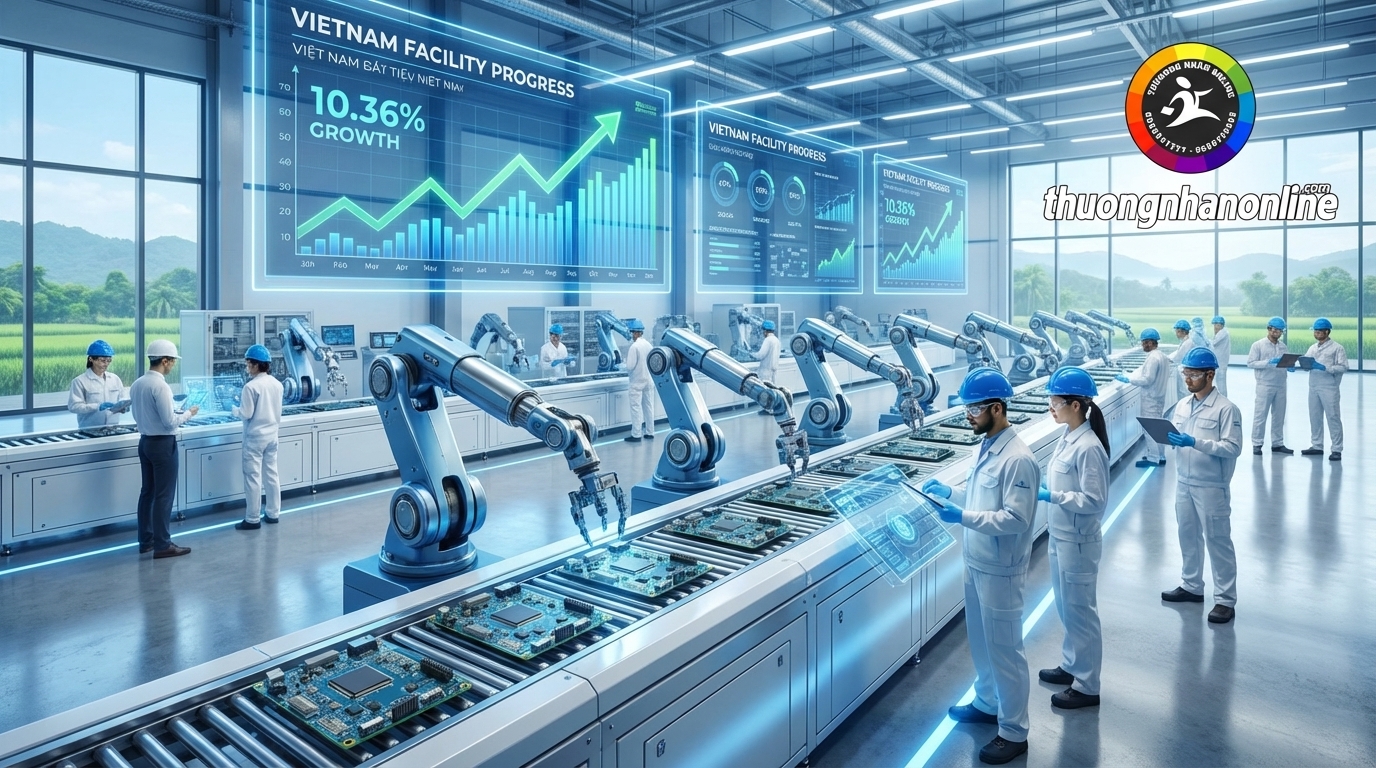 Công nghiệp Việt Nam 2026 bứt phá mạnh mẽ