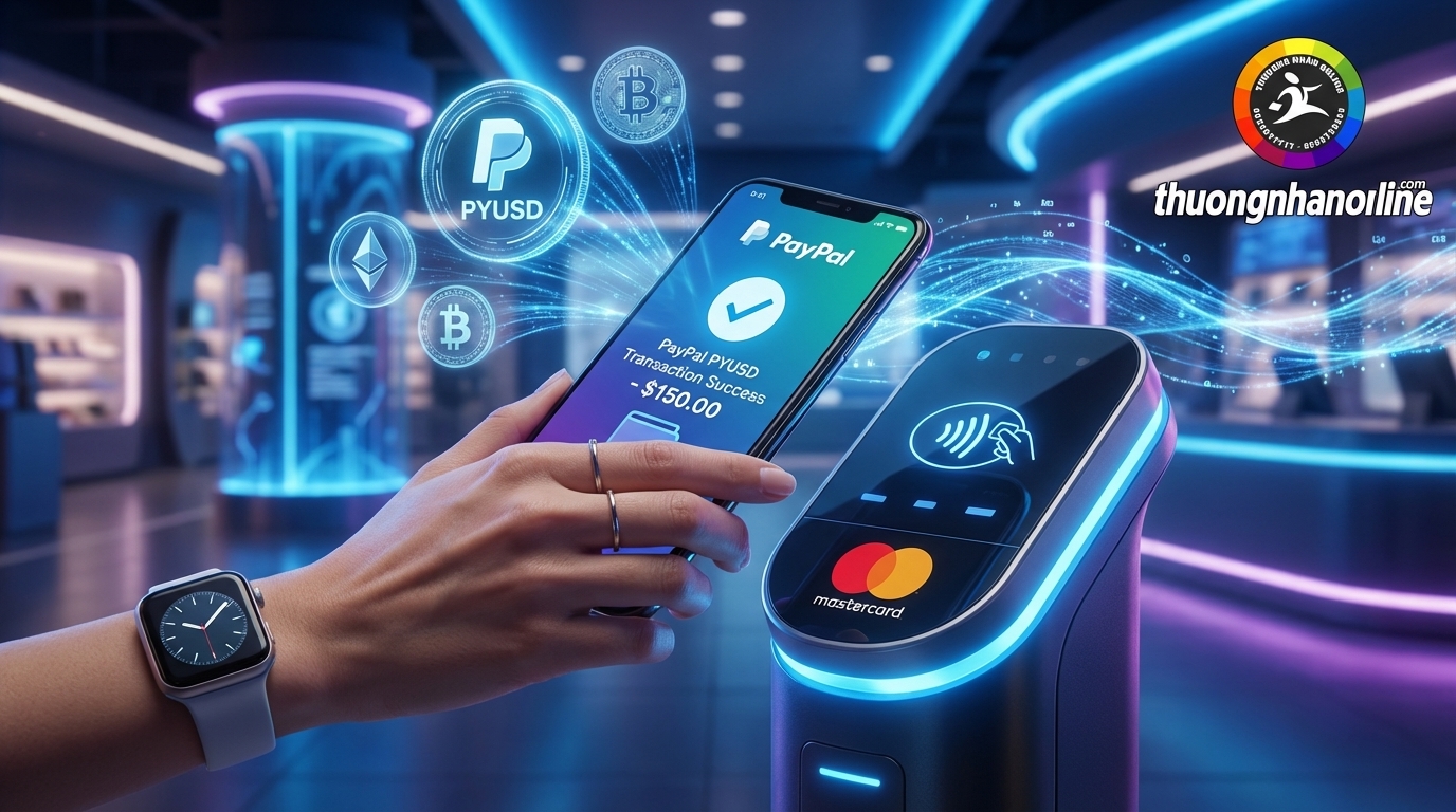Sự hợp tác giữa PayPal và Mastercard cho PYUSD