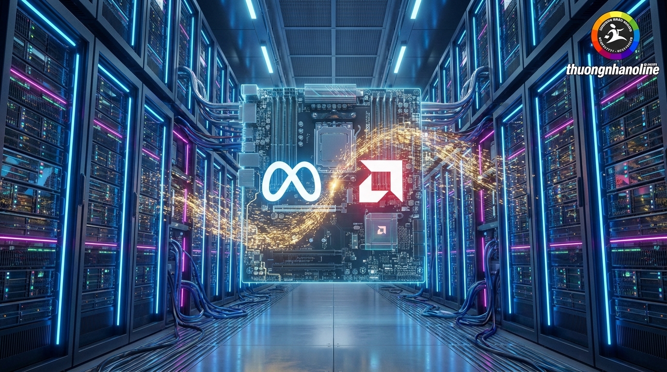 Thỏa thuận hạ tầng AI giữa Meta và AMD trị giá 60 tỷ USD