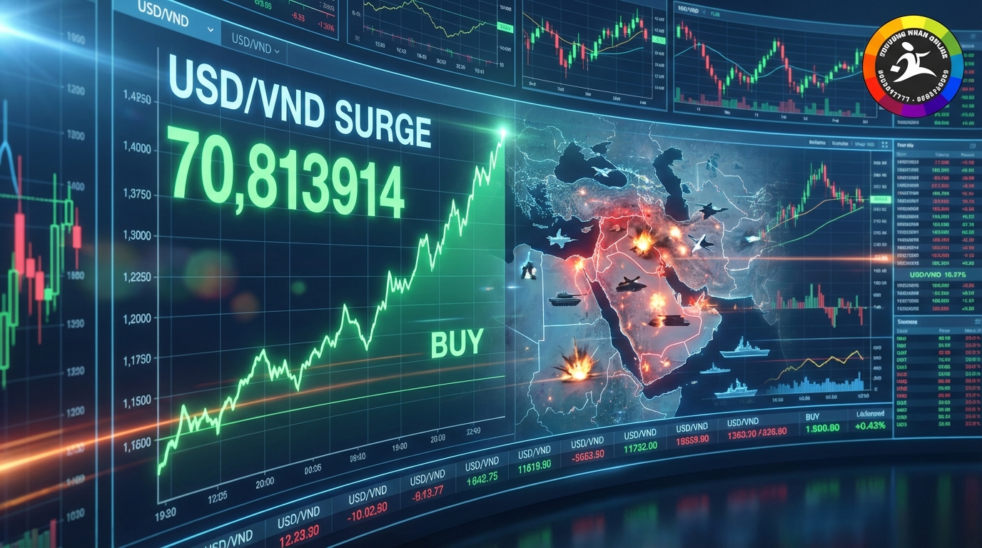 Tỷ giá USD/VND biến động mạnh do căng thẳng địa chính trị Trung Đông