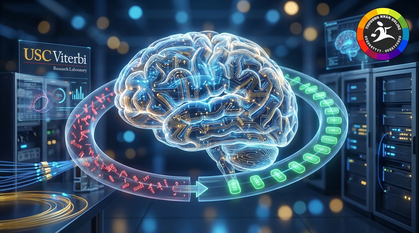 AI tự học và khắc phục lỗ hổng kiến thức USC Viterbi