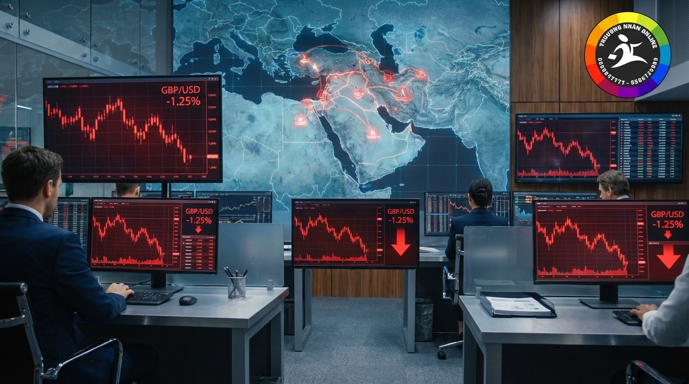 Dự báo tỷ giá GBP/USD trong bối cảnh xung đột Trung Đông