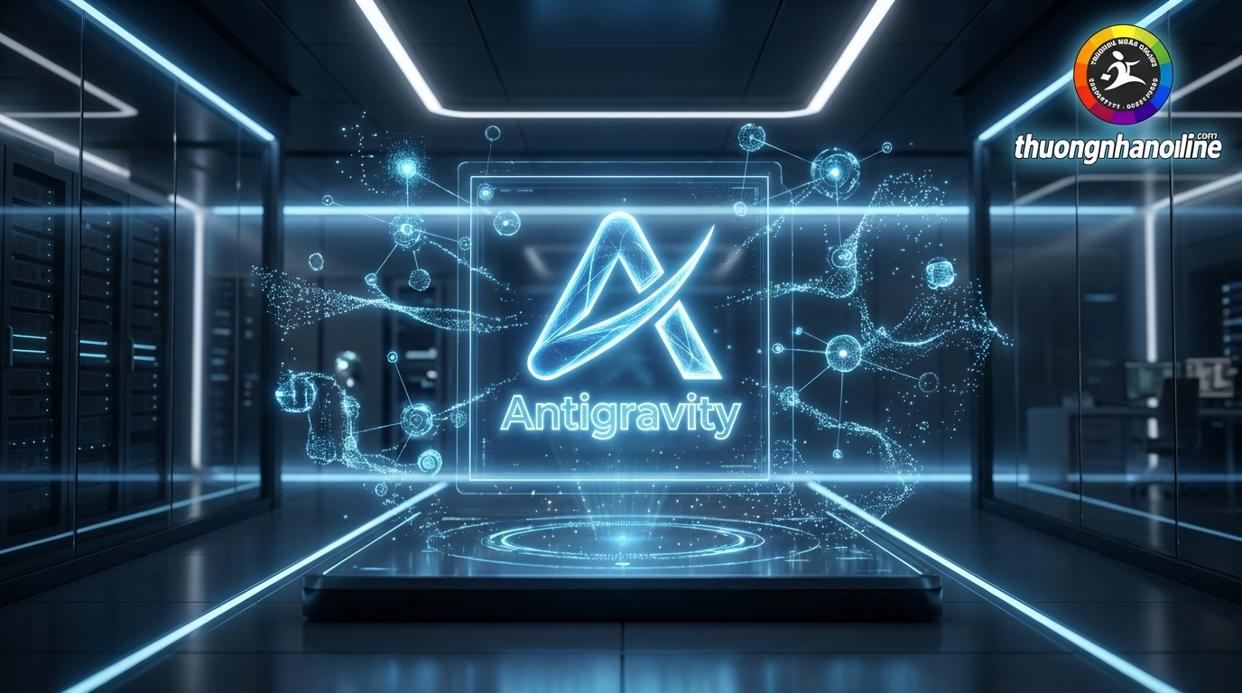 Google Antigravity AI Platform Illustration