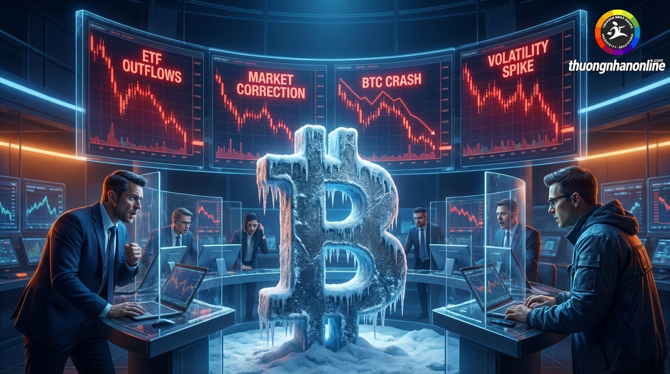 Khủng hoảng dòng vốn ETF Bitcoin