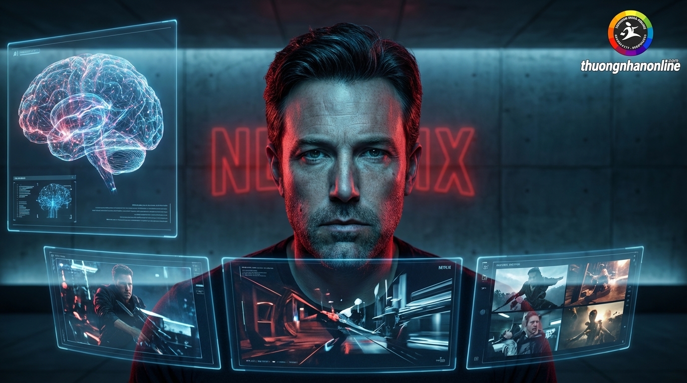 Ben Affleck và Netflix hợp tác trong thương vụ AI InterPositive