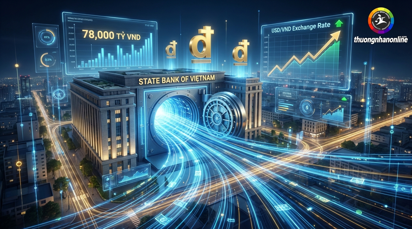 Ngân hàng Nhà nước hút ròng tiền từ hệ thống ngân hàng thương mại