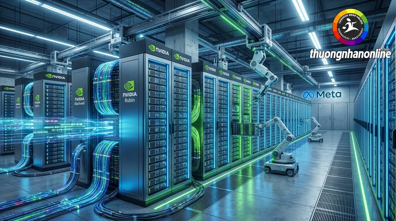Siêu liên minh Meta và NVIDIA trong hạ tầng AI