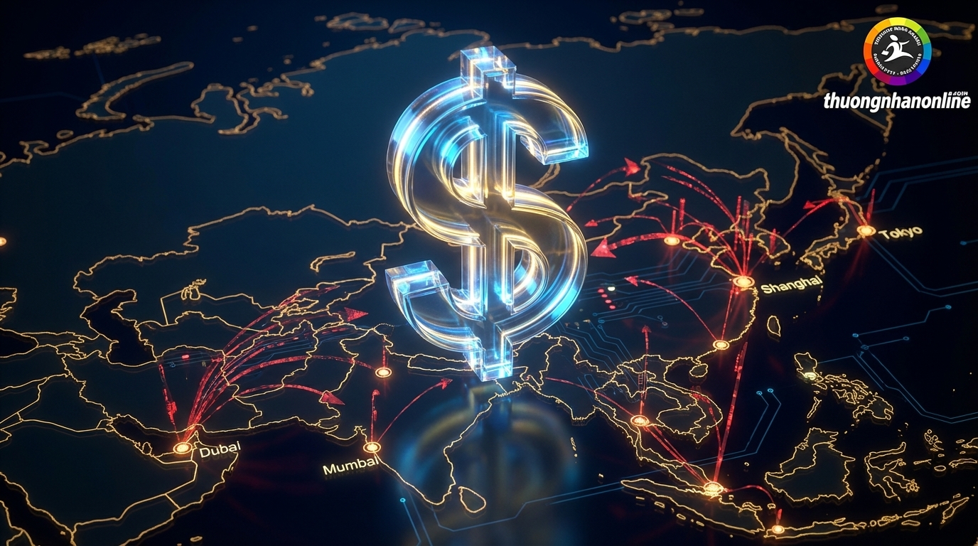 Sức mạnh đồng USD gây áp lực lên tỷ giá châu Á