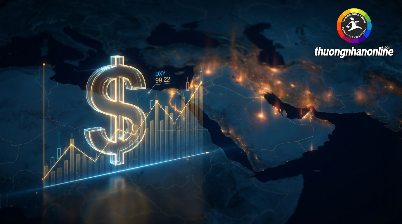 Tỷ giá USD tăng mạnh do rủi ro địa chính trị
