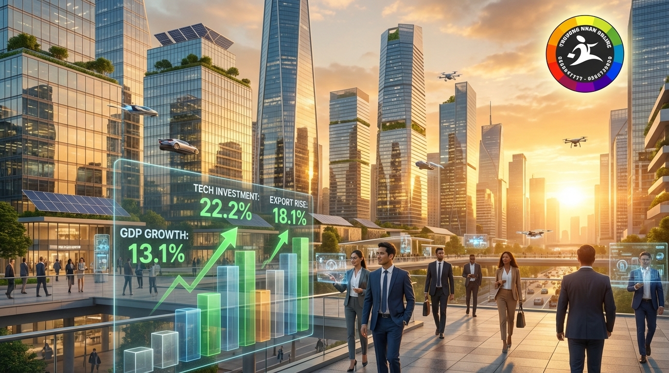 Kinh tế Việt Nam tăng trưởng mạnh mẽ đầu năm 2026