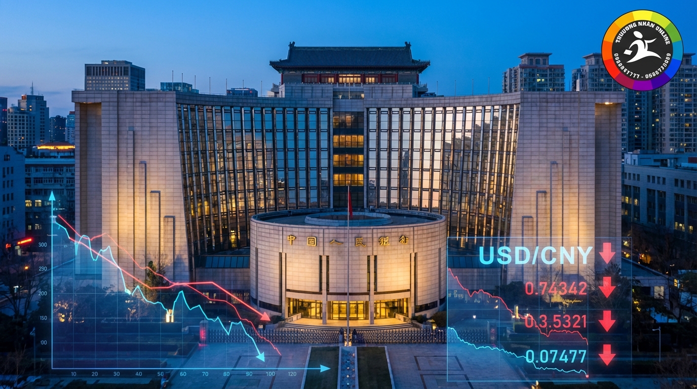 Trung Quốc mở van ngoại tệ PBoC dự trữ rủi ro 0%