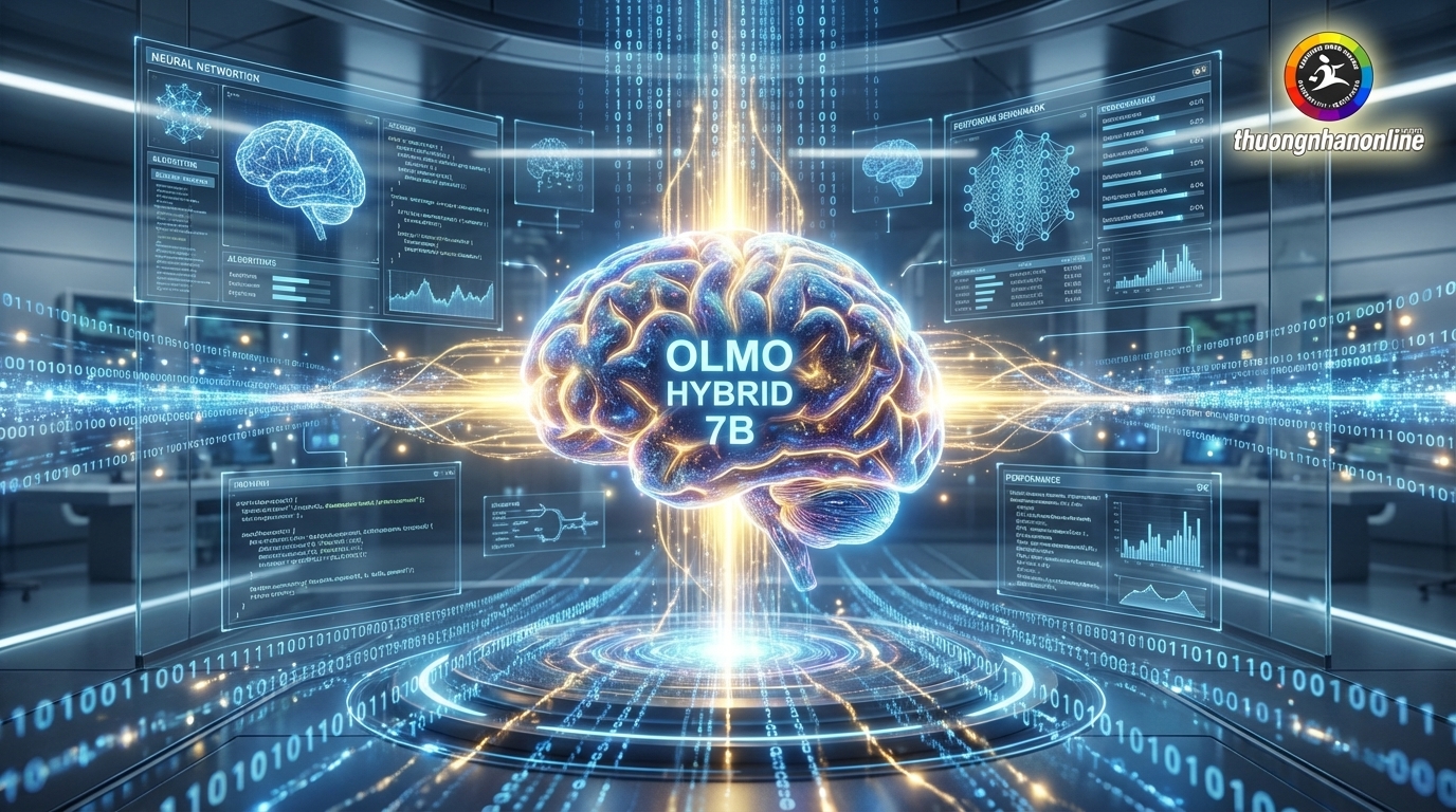 Olmo Hybrid 7B AI2 Model Architecture