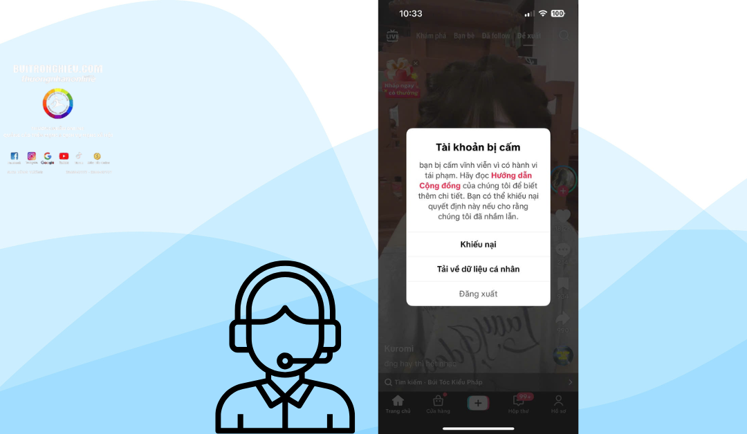 dịch vụ mở khóa tài khoản tiktok bị cấm hiệu quả