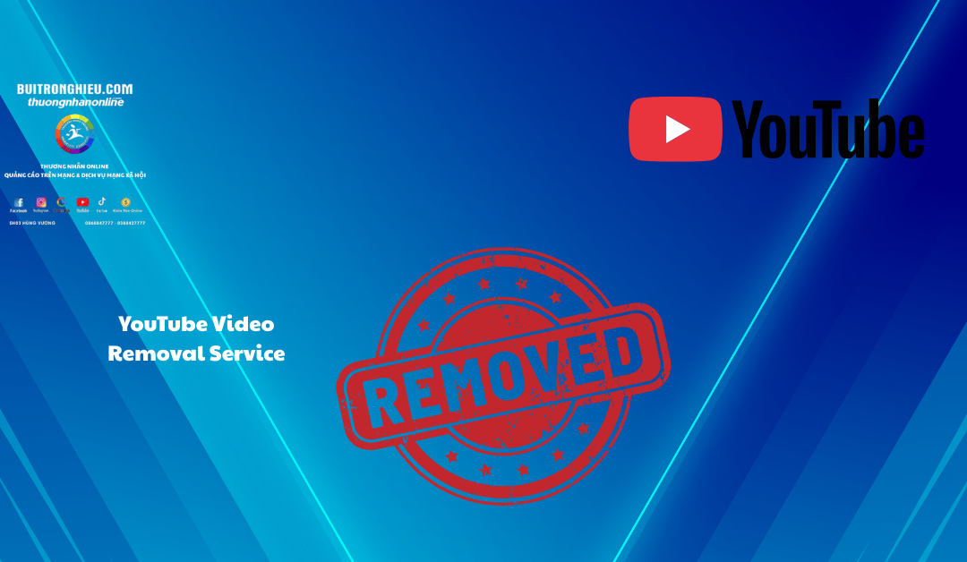 youTube video removal service