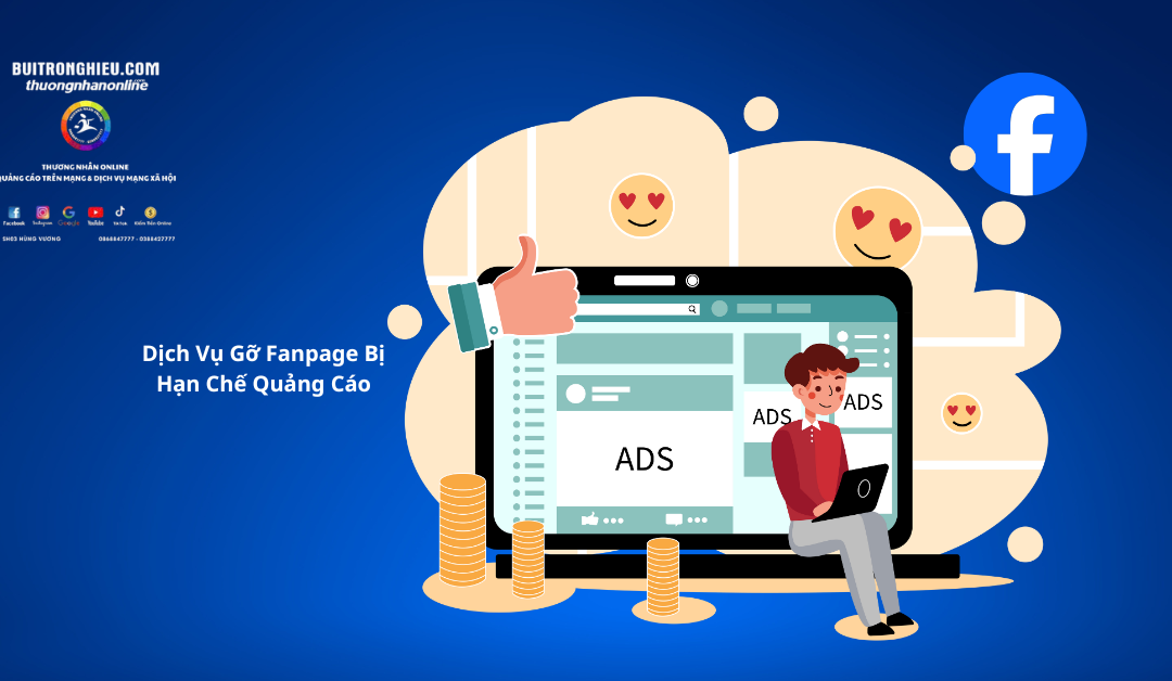 dịch vụ gỡ fanpage bị hạn chế quảng cáo