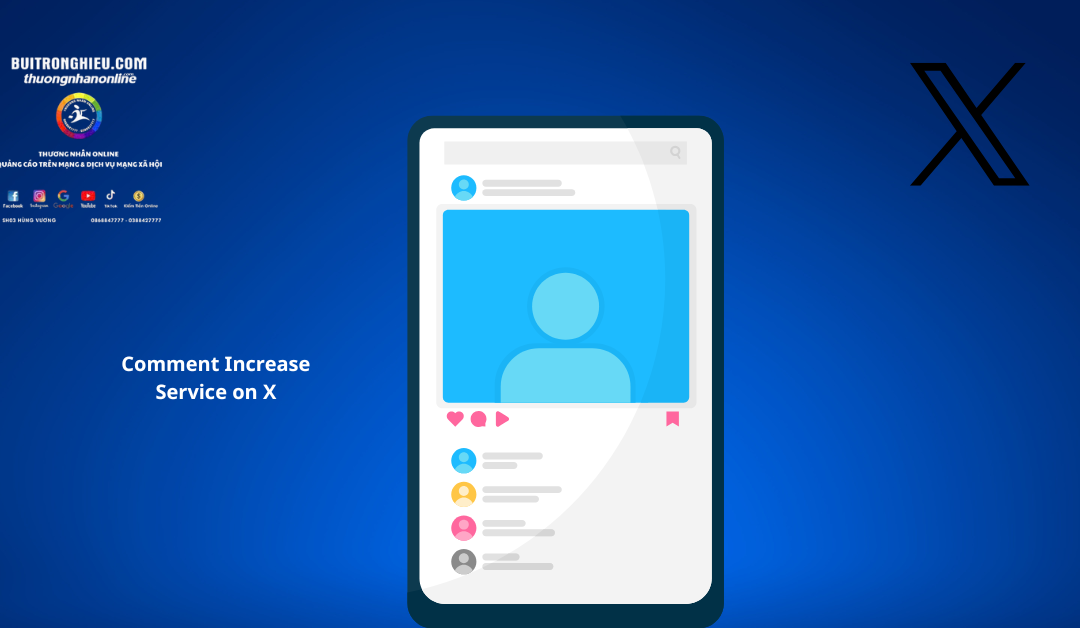 comment increase service on x