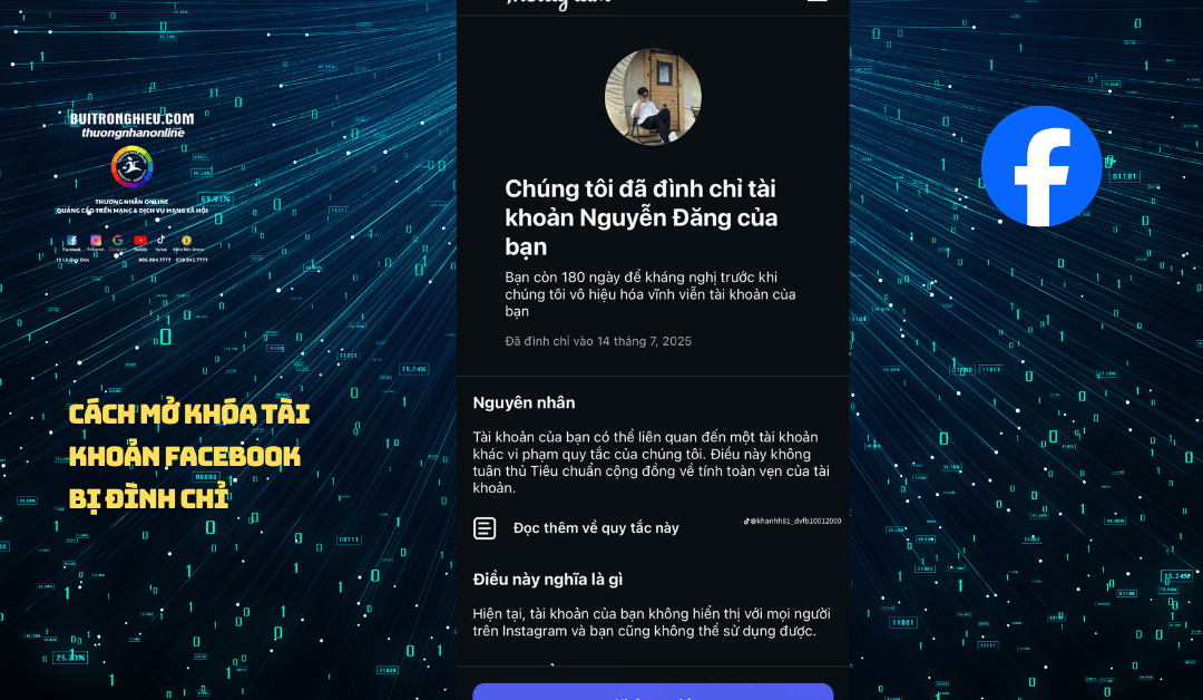 Cách Mở Khóa Tài Khoản Facebook Bị Đình Chỉ Nhanh Chóng & Hiệu Quả