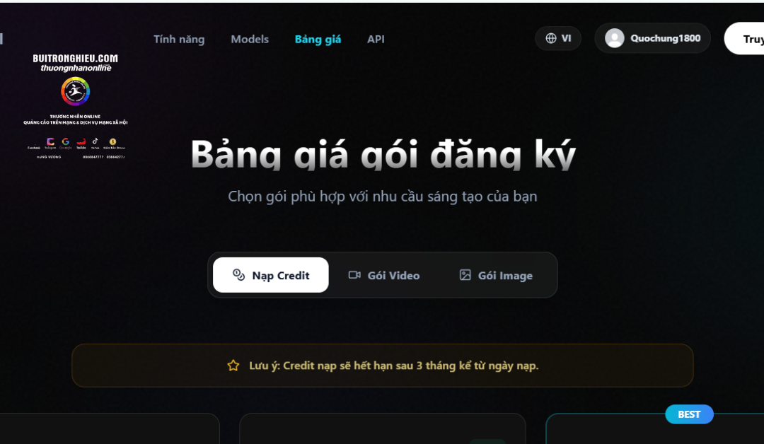 Mua Tool Tạo Video AI Uy Tín – Sản Xuất Video Hiệu Quả, Lâu Dài